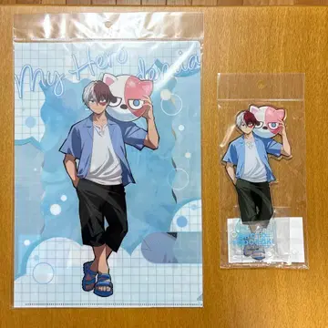 토도로키 쇼토 아크릴 스탠드 클리어 파일 애니멀 비치볼 ver