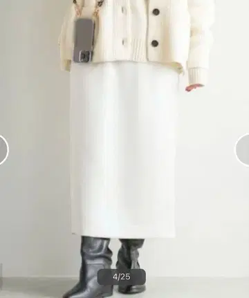 IENA (이에나) 새틴 이지 타이트 스커트 34 사이즈