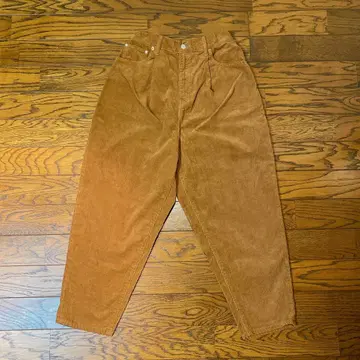 caqu 코듀로이 하이웨스트 팬츠