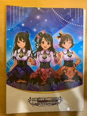 아이돌 마스터 신데렐라 걸스 클리어 파일 홀더 로손 콜라보