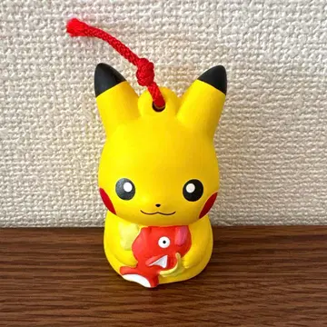 도자기 장식 방울 피카츄와 잉어킹