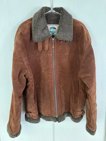 SEAHOP 가죽 자켓 무스탕 자켓 돈피