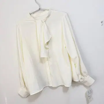 인시드 2WAY 드레이프 스카프 타이 블라우스