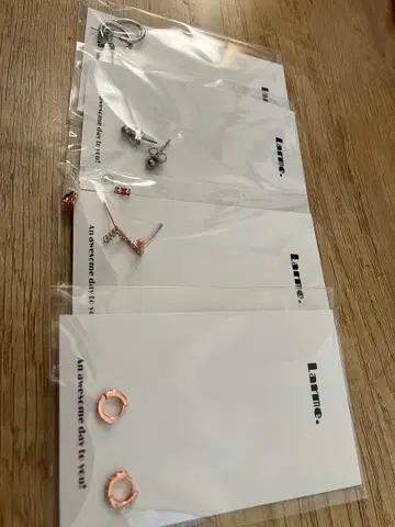 4종 세트 써지컬 스테인리스 316l 실버 로즈 골드