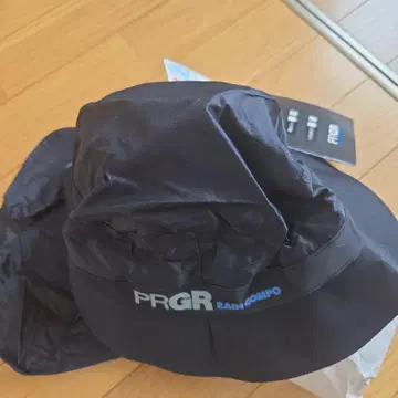 PRGR RAIN COMPO 골프 캡 블랙 미사용
