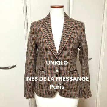UNIQLO 유니클로 울 블렌드 자켓 S x 이네스 INES