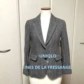 UNIQLO 유니클로 울 블렌드 자켓 S x 이네스 INES