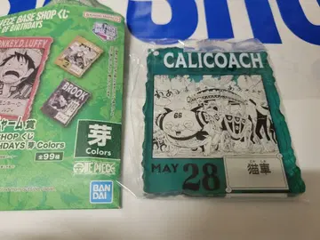 ONE PIECE BASE SHOP 복권 아크릴 블록 고양이 자동차