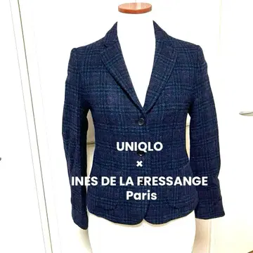 UNIQLO 유니클로 울 블렌드 자켓 S x 이네스 INES