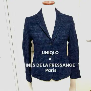 UNIQLO 유니클로 울 블렌드 자켓 S x 이네스 INES