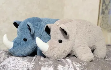 미사용 새상품 초원 코끼리 이야기 BIG 봉제 인형 페어