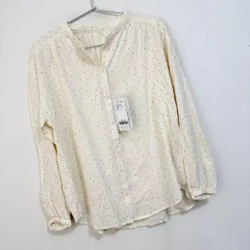 글로벌 워크 사라사라 릴랙스 프린트 블라우스