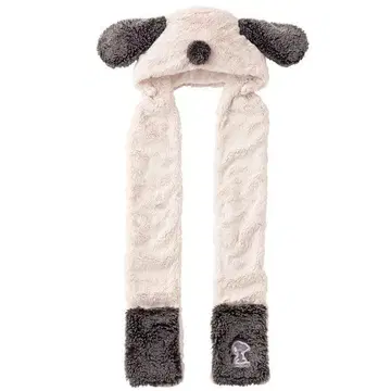 USJ 유니버셜 스누피 머플러 햇 머리띠 모자