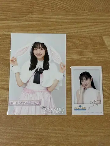 초 노기자카 스타 탄생! 제4권 이치노세 미쿠 특전 2종 세트