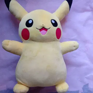 등신대 피카츄 봉제 인형 2016년 포켓몬 센터 스마일