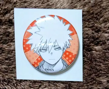 나의 히어로 아카데미아 원화전 맨투맨 백 캔뱃지 바쿠고 카츠키