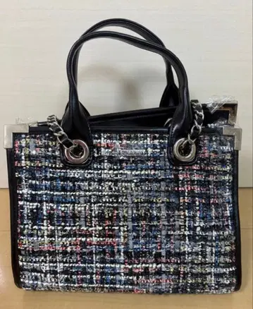 Rady 트위드 스퀘어 체인 토트백