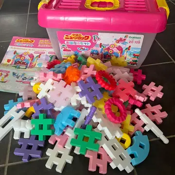 뉴블록 꽃 세트 학연 블록