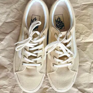 Vans 베이지 로우컷 스니커즈 24.5cm