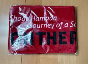 Shogo Hamada 타월 빨간색