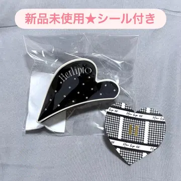 Bicolor Heart Twinkle Hair Clip herlipto