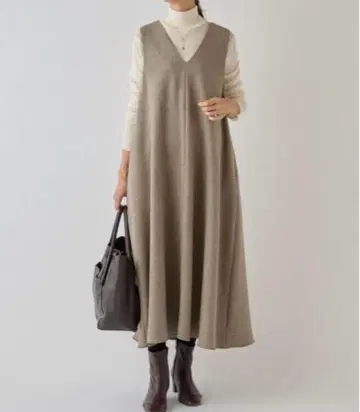 비어즐리 컬러 네프 오버롤 스커트