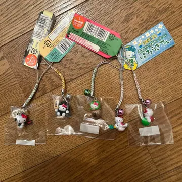 헬로키티 스트랩 5개 세트