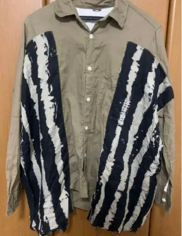 Sasquatchfabrix 절개 셔츠 S 사스콰치패브릭스 반다나