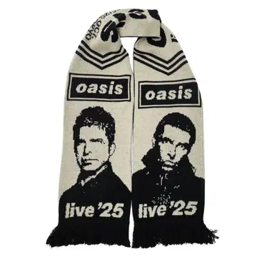 oasis Live'25 풋볼 스카프 [ 도쿄 한정판 ]