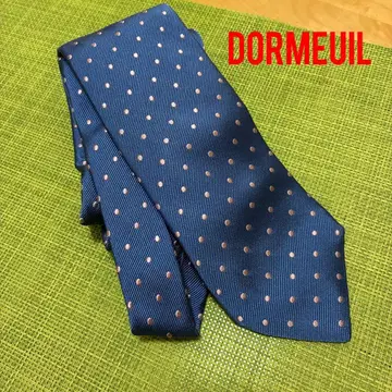 DORMEUIL 물방울 패턴 넥타이