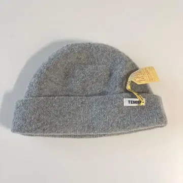 TEMBEA 니트 캡 라이트 그레이