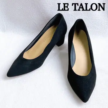 새상품급 현행 탈론 펌프스 스웨이드 스틸레토 블랙 쿠션 밑창