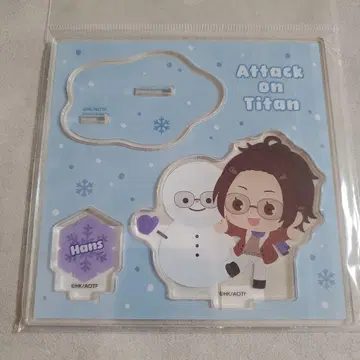 진격의 거인 AKIBA FAN CUBE 아크릴 스탠드 한지 눈사람