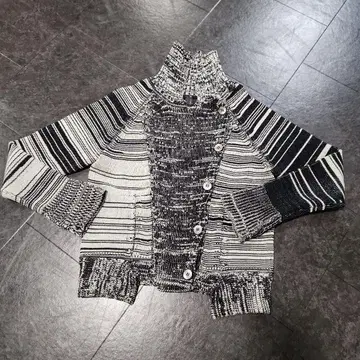 TRUNKHIROKO KOSHINO 보더 니트 40 히로코코시노