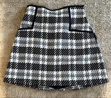 [귀여운] SNIDEL 로빙 체크 스카 숏 팬츠 사이즈 0