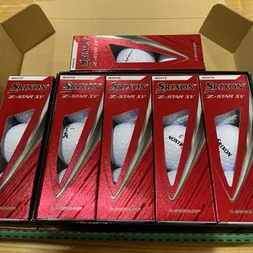 골프공 SRIXON Z-STAR XV 화이트 18개 1.5더즌