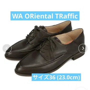 WA ORiental TRaffic 레이스업 슈즈 가죽 23.0