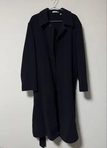 UNIQLO JW Anderson 더블 페이스 싱글 코트 스텐 칼라