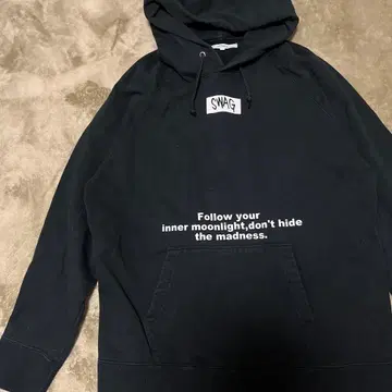 COTORICA 코토리카 후드 맨투맨 SWAG 영문 로고 빅 루즈