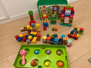LEGO 레고 듀플로 미도리 컨테이너 슈퍼 디럭스 10580