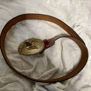 Harley Davidson 가죽 벨트 독수리 디자인 USA 제조