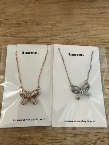 2개 세트 써지컬 스테인리스 316l 목걸이