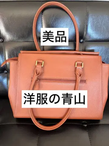 [새상품급] 아오야마 양복 출퇴근 백 오피스 비즈니스 카멜