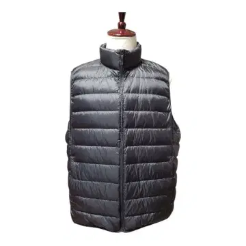 유니클로 다운 베스트 XXL 미사용 울트라 라이트 다운 블랙