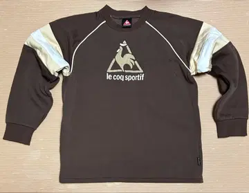 le coq sportif 르꼬끄 속기모 트레이닝복 M 사이즈 브라운