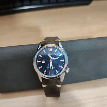 ORIENT STAR wz035 자동 손목시계 네이비