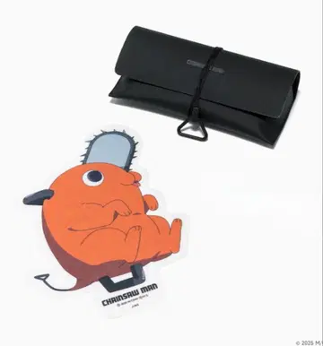 안경 케이스 안경 케이스 체인소 맨 JINS 콜라보 포치타 안경닦이