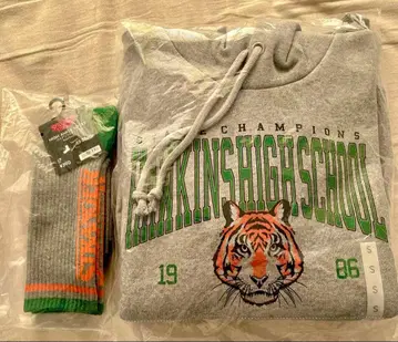 스트레인저 싱스 GU 후드티 양말 새상품 미개봉 택 포함