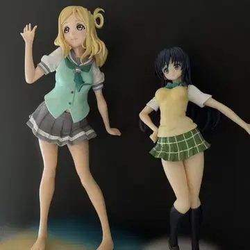 트러블 코토테가와 유이 러브 라이브 오하라 마리 피규어 세트