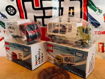 모빌리티쇼 UD 트랙스 펭귄 운반차 이스즈 엘프 2set